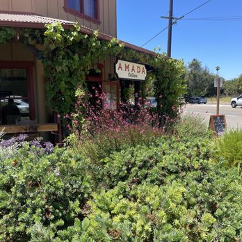 Amada Cellars - Outdoor ambiance. - Wine Tasting Room Near Me - Los Alamos, California Amada Cellars - Outdoor ambiance. - Wine Tasting Room Near Me - Los Alamos, California