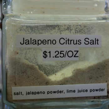 Colonel De Gourmet Herbs & Spices - jar of jalapeno citrus salt - Herbs & Spices Near Me - Cincinnati, Ohio Colonel De Gourmet Herbs & Spices - jar of jalapeno citrus salt - Herbs & Spices Near Me - Cincinnati, Ohio