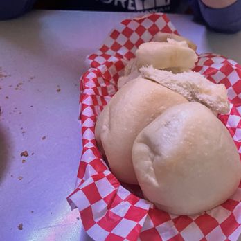 Jimmy Mac's Roadhouse - Rolls and honey butter - American Near Me - Renton, Washington Jimmy Mac's Roadhouse - Rolls and honey butter - American Near Me - Renton, Washington