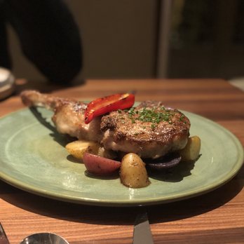 Heirloom Farmhouse Kitchen - Kurobuta Pork. Very delicious. - New American Near Me - Irvine, California Heirloom Farmhouse Kitchen - Kurobuta Pork. Very delicious. - New American Near Me - Irvine, California
