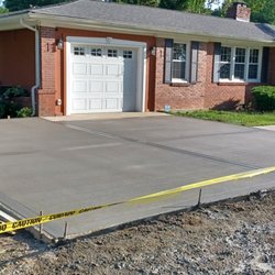 At Home Concrete - Concrete driveway/parking pad
