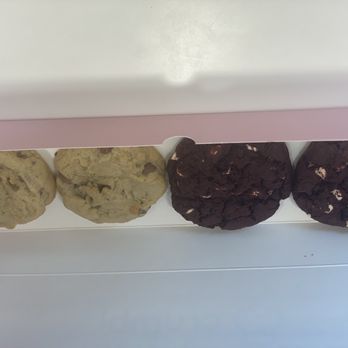 Crumbl - Concord - 2 chocolate chip & 2 red velvet - Bakeries Near Me - Concord, California