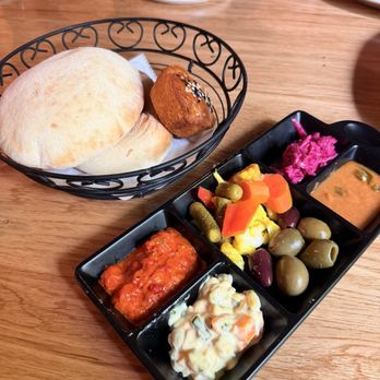 AMBAR Restaurant, Chicago - For the table (bread and spreads) - Desserts Near Me - Chicago, Illinois