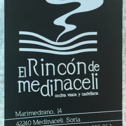 El Rincón de Medinaceli - Business Card