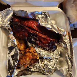 Chinese Duck House - Pu-pu platter. Ribs were dry, but thats normal at most Asian restaurants ive found.
