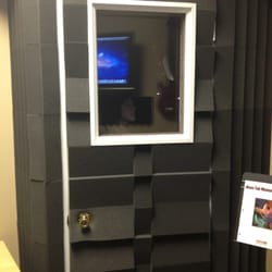 Kimberly Steele Studio - Sound-abated recording booth at Kimberly Steele Studio, Naperville