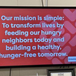 Masters Table Soup Kitchen - Volunteer orientation
