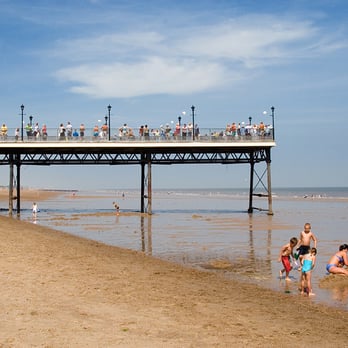 Skegness pier - The end of the pier now - Amusement Parks Near Me - Skegness, LIN