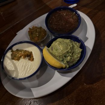 No Mas! Hacienda - Los Tres Amigos (queso, salsa, guacamole) - Home Decor Near Me - Atlanta, Georgia