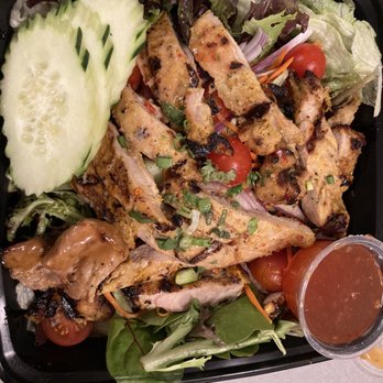 Thai BBQ House - Chicken salad - Salad Near Me - Petaluma, California Thai BBQ House - Chicken salad - Salad Near Me - Petaluma, California