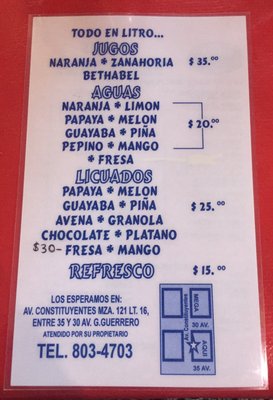 Menu photo 1 Tortas Alejandra Playa del Carmen, ROO Menu photo 1 Tortas Alejandra Playa del Carmen, ROO