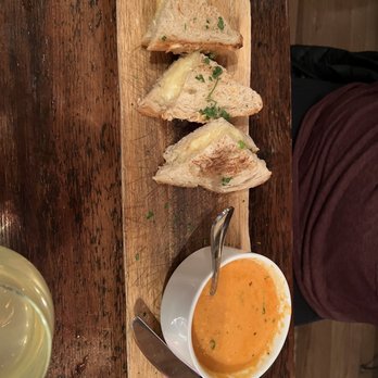Centennial Crafted Beer & Eatery - Toasted cheese and tomato bisque - Beer Bar Near Me - Chicago, Illinois