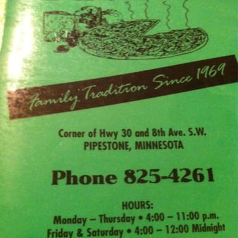 Dar's Pizza Place - the menu for the restaurant - Pizza Near Me - Pipestone, Minnesota Dar's Pizza Place - the menu for the restaurant - Pizza Near Me - Pipestone, Minnesota