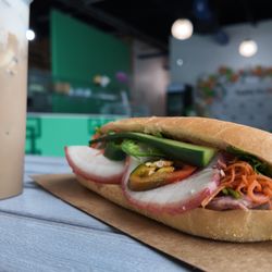 Teava Rolls - Combination Banh Mi paired perfectly with Salt Coffee.
