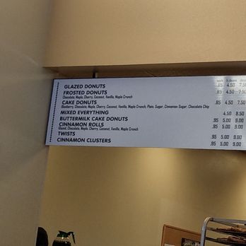 Donut Stop - Menu. - Donuts Near Me - Amarillo, Texas