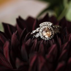 Star Jewelry - Custom wedding band made by Gary to perfectly match the engagement ring we had picked out from Star Jewelry