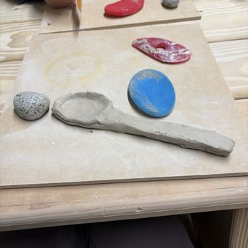 North Bend Pottery - ice cream spoon - Art Classes Near Me - North Bend, Washington
