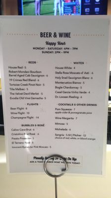 Menu photo 1 Thunderbird Taproom El Paso, TX