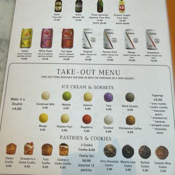 Spot Dessert Bar - Menu - Desserts Near Me - Long Island City, New York Spot Dessert Bar - Menu - Desserts Near Me - Long Island City, New York