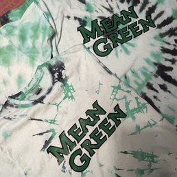 Our completed "Mean Green" shirts Our completed "Mean Green" shirts