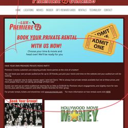 Premiere Burleson - $100 for 20 ppl, extra if they don't have the movie we wanted.