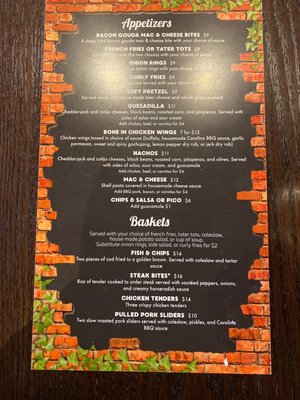 Menu photo 3 Chambers Grill & Taphouse Eugene, OR