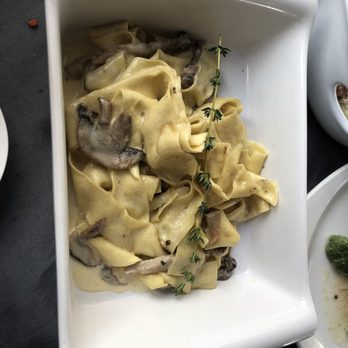 Beccofino - Home made pasta with mushrooms was one of our favorites! - Italian Near Me - Tampa, Florida Beccofino - Home made pasta with mushrooms was one of our favorites! - Italian Near Me - Tampa, Florida