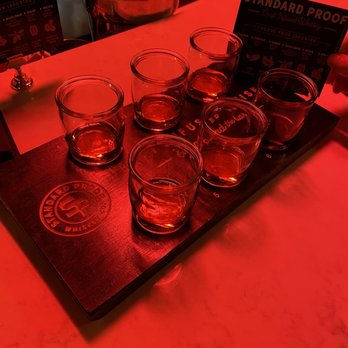 Standard Proof Whiskey - Whiskey flight - Distilleries Near Me - Nashville, Tennessee Standard Proof Whiskey - Whiskey flight - Distilleries Near Me - Nashville, Tennessee