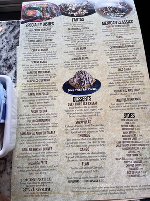Menu photo 3 El Aztecas Grand Rapids, MI