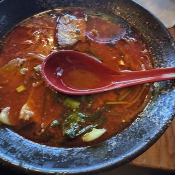 Tanpopo Ramen and Sake Cafe - Red Curry Ramen - Salad Near Me - Albany, New York