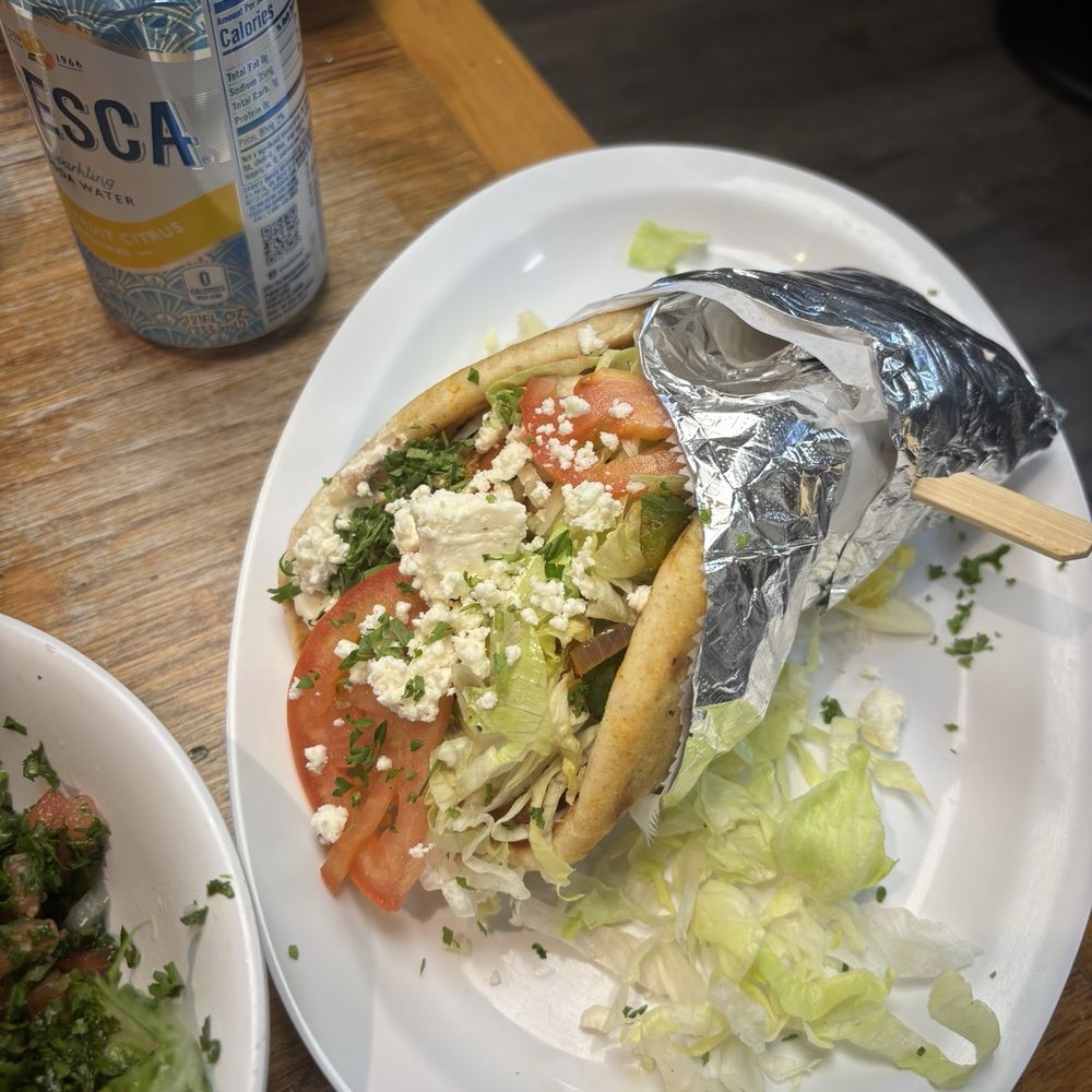 Lily's Mediterranean Fresh Grill - Chicken Gyro Wrap - Mediterranean Near Me - Indialantic, Florida