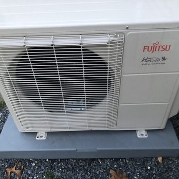 RJK Mechanical Contractors - Awesome Fujitsu AC/heat pump installed next to the house. - Heating & Air Conditioning/HVAC Near Me - Lebanon, New Jersey RJK Mechanical Contractors - Awesome Fujitsu AC/heat pump installed next to the house. - Heating & Air Conditioning/HVAC Near Me - Lebanon, New Jersey