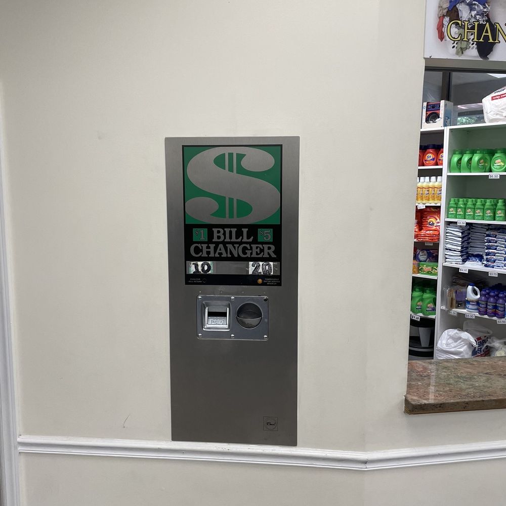 Chantilly Coin Laundry - Coins for bills - Laundromat Near Me - Chantilly, Virginia