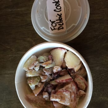 Elemental Coffee - Messed up my order yesterday so saved me vegan local Apple Waldorf salad today - Coffee & Tea Near Me - Oklahoma City, Oklahoma Elemental Coffee - Messed up my order yesterday so saved me vegan local Apple Waldorf salad today - Coffee & Tea Near Me - Oklahoma City, Oklahoma