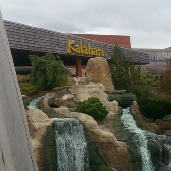 Kalahari - The entrance of the park nice waterfall but no place to take any kind of real pictures with you and your family - Resorts Near Me - Sandusky, Ohio Kalahari - The entrance of the park nice waterfall but no place to take any kind of real pictures with you and your family - Resorts Near Me - Sandusky, Ohio