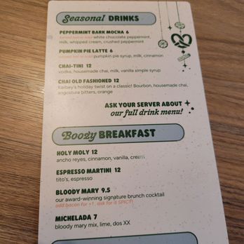 Kerbey Lane Cafe - Seasonal drink menu - Breakfast & Brunch Near Me - San Antonio, Texas