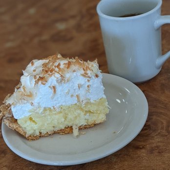 Miss B's Cafe' - Coconut Cream Pie... Dessert first! - Breakfast & Brunch Near Me - Louisburg, Kansas Miss B's Cafe' - Coconut Cream Pie... Dessert first! - Breakfast & Brunch Near Me - Louisburg, Kansas