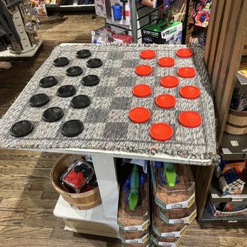 Cracker Barrel Old Country Store - The infamous Cracker Barrel Mini Travel Checker Rug - American Near Me - Holyoke, Massachusetts Cracker Barrel Old Country Store - The infamous Cracker Barrel Mini Travel Checker Rug - American Near Me - Holyoke, Massachusetts