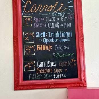 Romolo's Cannoli - The step by step of creating your cannoli. - Ice Cream & Frozen Yogurt Near Me - San Mateo, California Romolo's Cannoli - The step by step of creating your cannoli. - Ice Cream & Frozen Yogurt Near Me - San Mateo, California