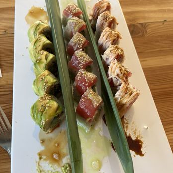 Rice Monkeys - Caterpillar, Lime Twist, and Funky Monkey rolls - Sushi Bars Near Me - Durango, Colorado