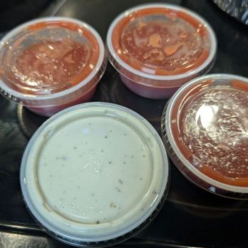 La Parrilla - Dressing and salsas. - Mexican Near Me - Madison, Alabama