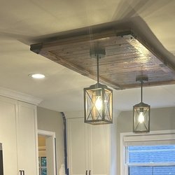 Ace Barnes Hardware - Wood coming accent piece as we wanted to make something ourselves for our new kitchen