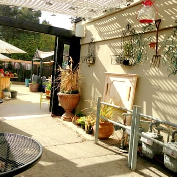 Bru Coffeehouse - There's a garden nursery off the back patio that sells lots of cute succulents. - Cafes Near Me - Atascadero, California