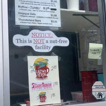 Lazy Heron Coffee House - NOT nut free for those with allergies!!! - Coffee & Tea Near Me - Kingsland, Texas Lazy Heron Coffee House - NOT nut free for those with allergies!!! - Coffee & Tea Near Me - Kingsland, Texas