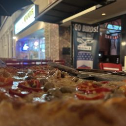 Hot honey pizza