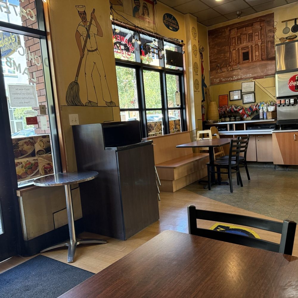 Babalou's Mediterranean - Another view from my seat - Mediterranean Near Me - Walnut Creek, California Babalou's Mediterranean - Another view from my seat - Mediterranean Near Me - Walnut Creek, California