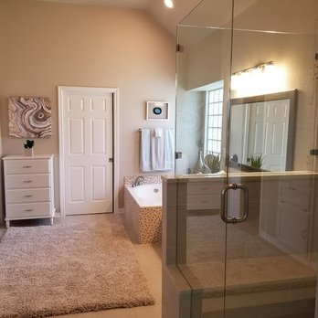 Van's Handyman Service - Columns were removed and replaced with wall and pocket door. Garden tub surround was retiled with travertine and glass ceramic. - General Contractors Near Me - Austin, Texas