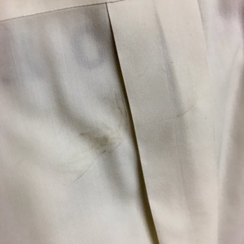 Champion Cleaners - Clear staining on a freshly laundered shirt from Champion - Dry Cleaning Near Me - New York, New York