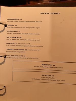 Menu photo 3 Stripsteak Las Vegas, NV Menu photo 3 Stripsteak Las Vegas, NV