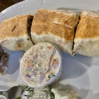 The Olive Mediterranean Grill - Beef Shawarma Wrap - Mediterranean Near Me - Las Vegas, Nevada